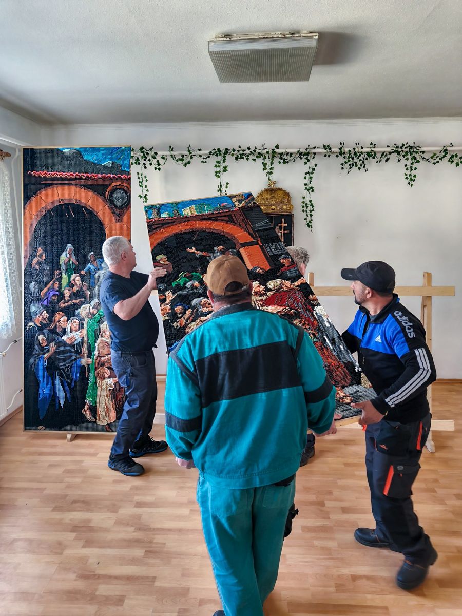 Új helyszínen a LEGO Ecce Homo