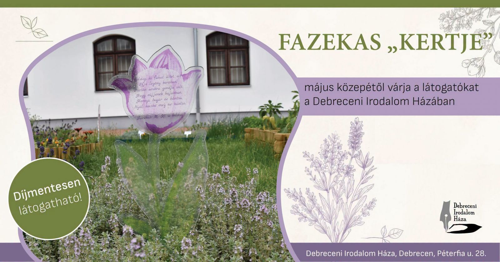 Érik, zöldell, virágzik!