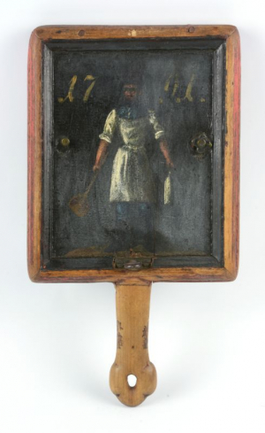 Szappanos céh behívó táblája, 1791.