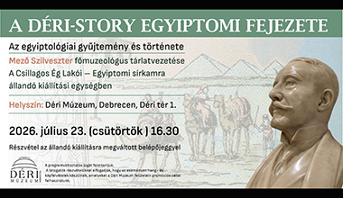 A DÉRI-STORY EGYIPTOMI FEJEZETE