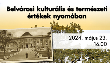 Belvárosi kulturális és természeti értékek nyomában