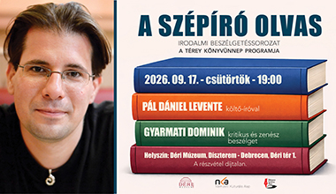 Pál Dániel Levente költő-íróval Gyarmati Dominik kritikus és zenész beszélget
